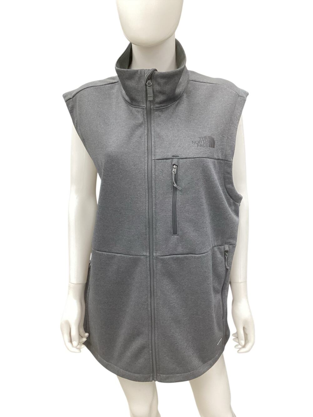 The North Face Vest Men’s Size XL “Windwall” Pockets With Zippers Dark Gray